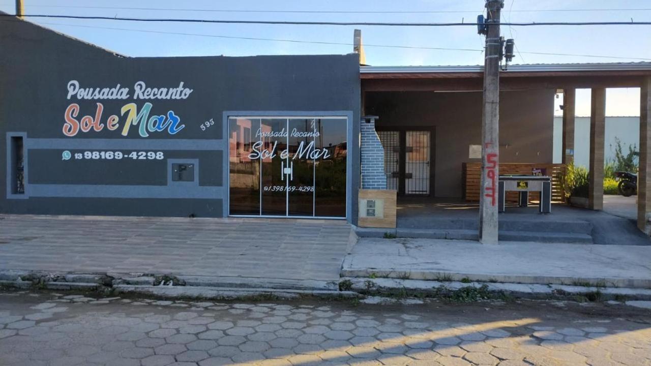 Itanhaém Pousada Recanto Sol E Mar מראה חיצוני תמונה